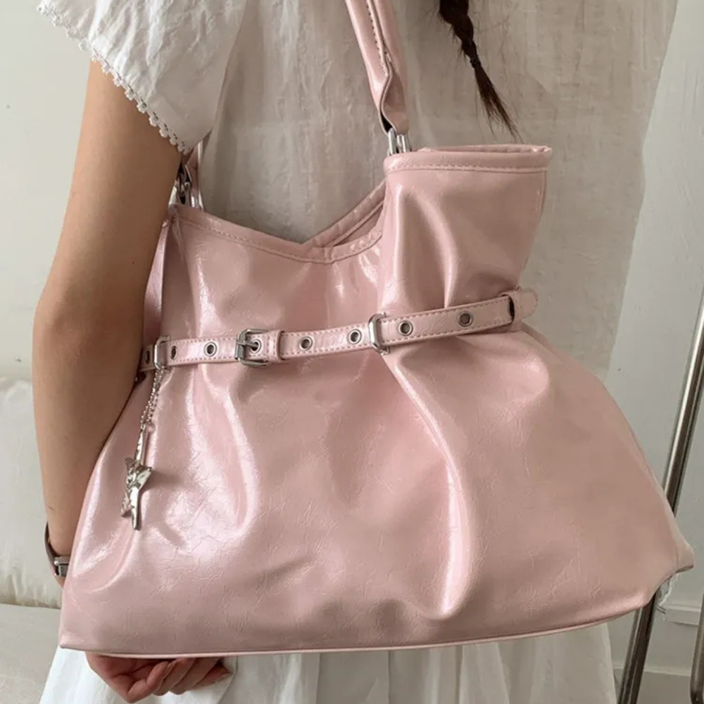 India Oversized Shoulder Bag — Sernelle — view 16
