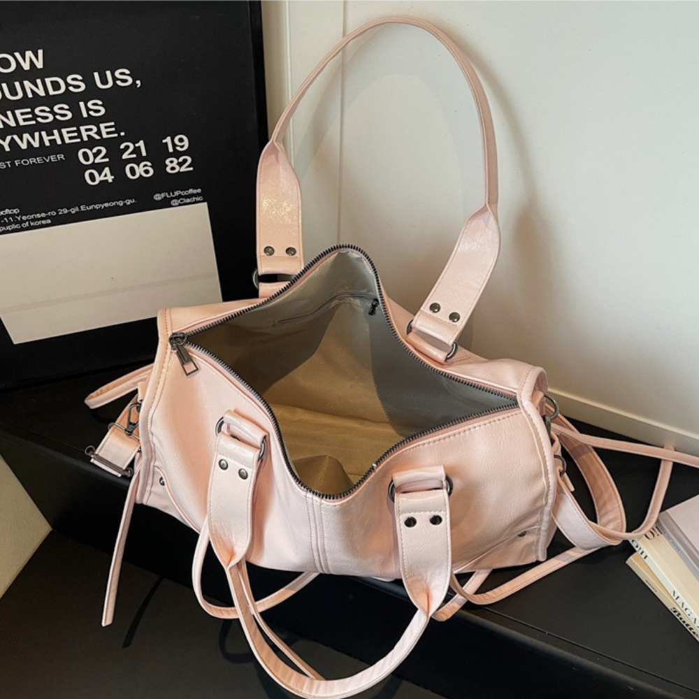 Helena Glossy Handbag — Sernelle — view 15