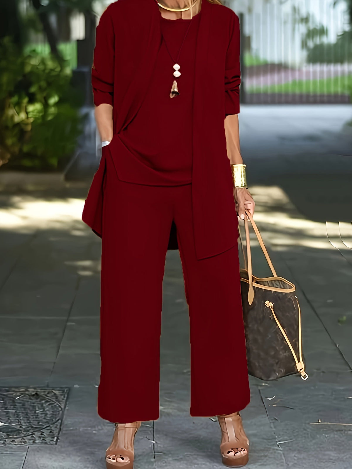 Nayla – Three-Piece Tailored Set