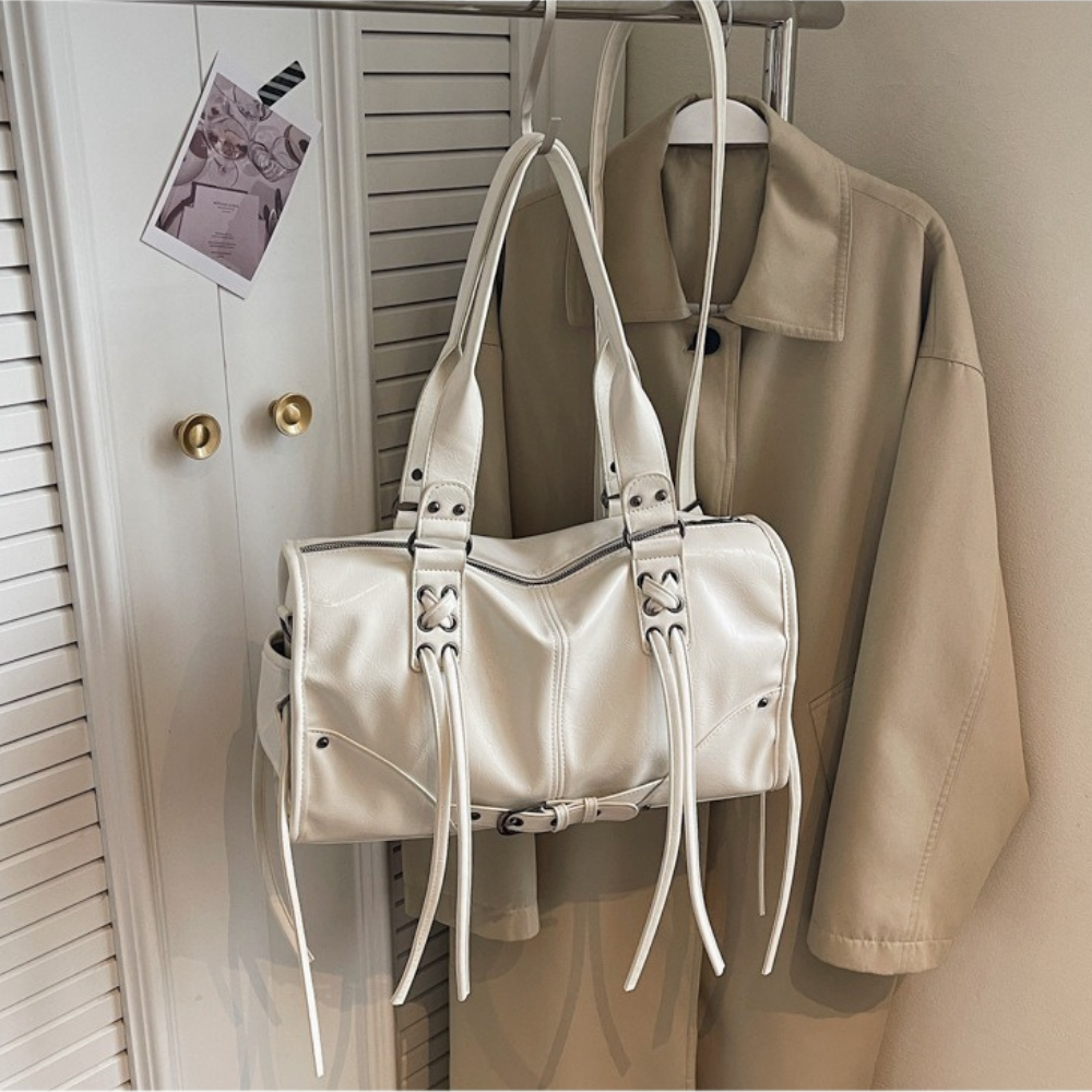 Helena Glossy Handbag — Sernelle — view 7