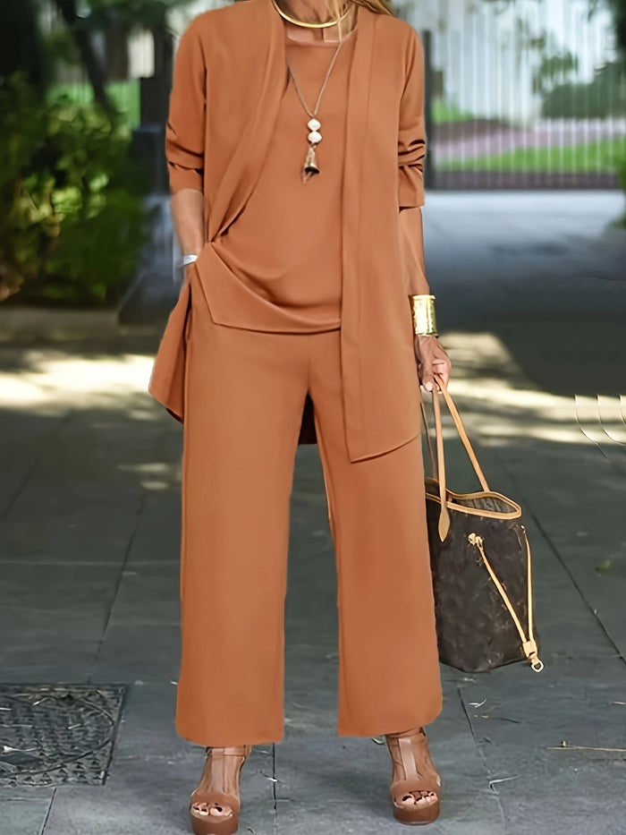 Nayla – Three-Piece Tailored Set