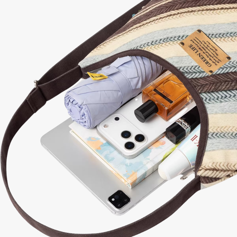 Celia Cat Motif Shoulder Bag — Sernelle — view 8