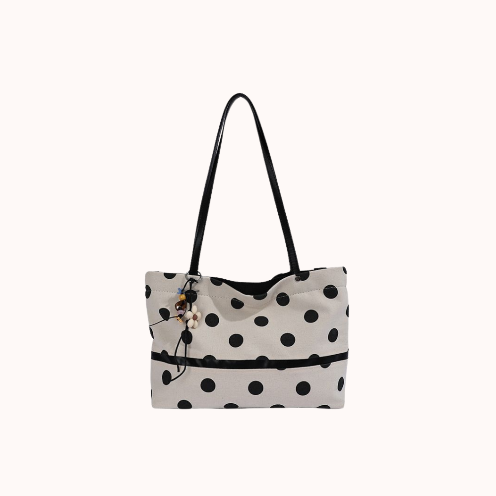 Nova Polka Dot Tote Bag — Sernelle