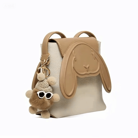 Poppy Bunny Leather Phone Bag