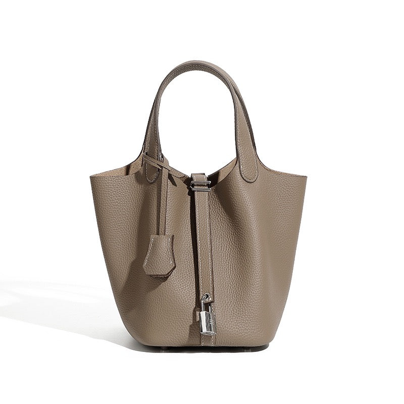 Willa Leather Basket Bag