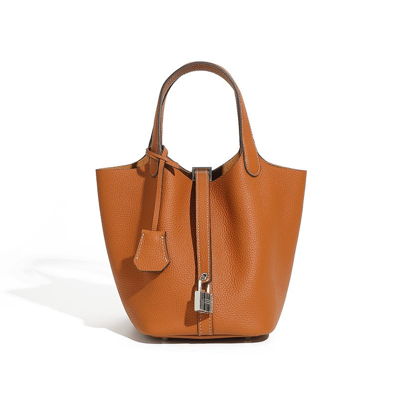 Willa Leather Basket Bag