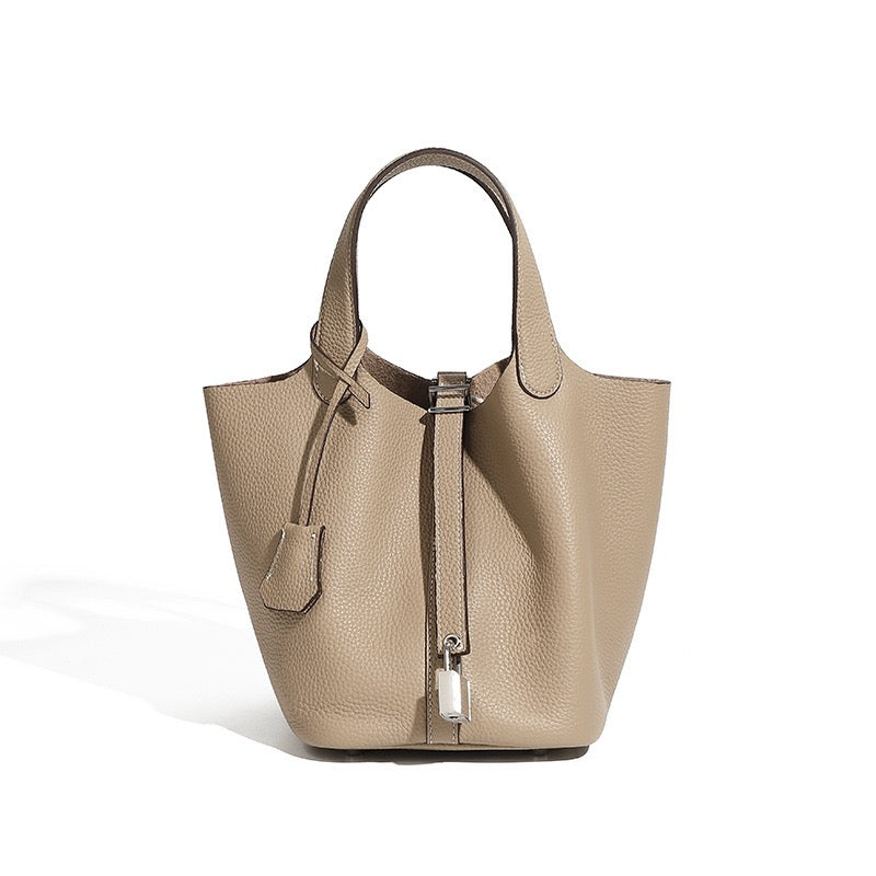 Willa Leather Basket Bag