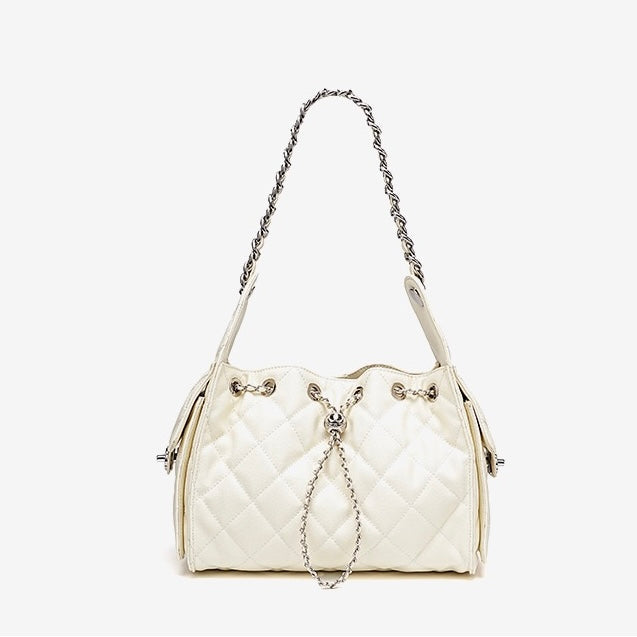 Elodie Large Pebbled Bucket Bag