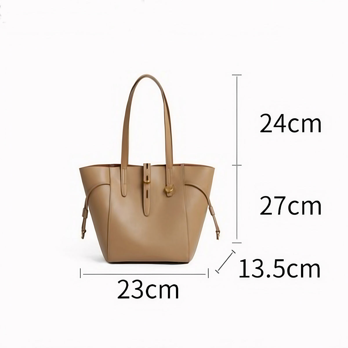 Alix Vintage Lock Tote Bag
