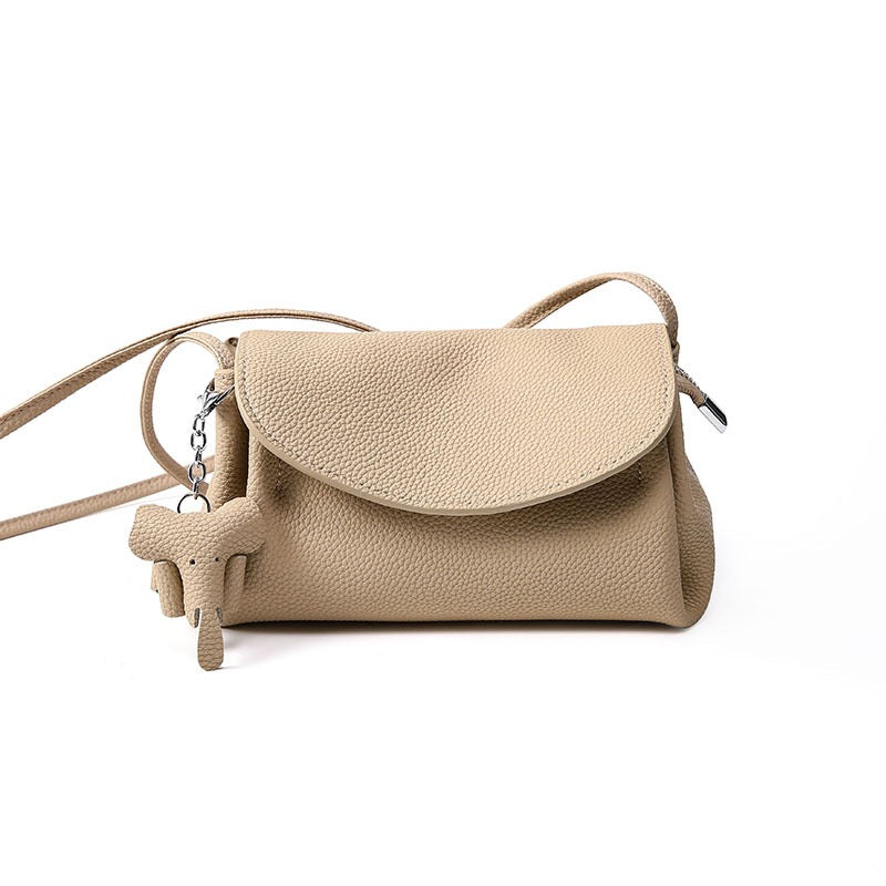 Rosa Elephant Charm Crossbody Bag