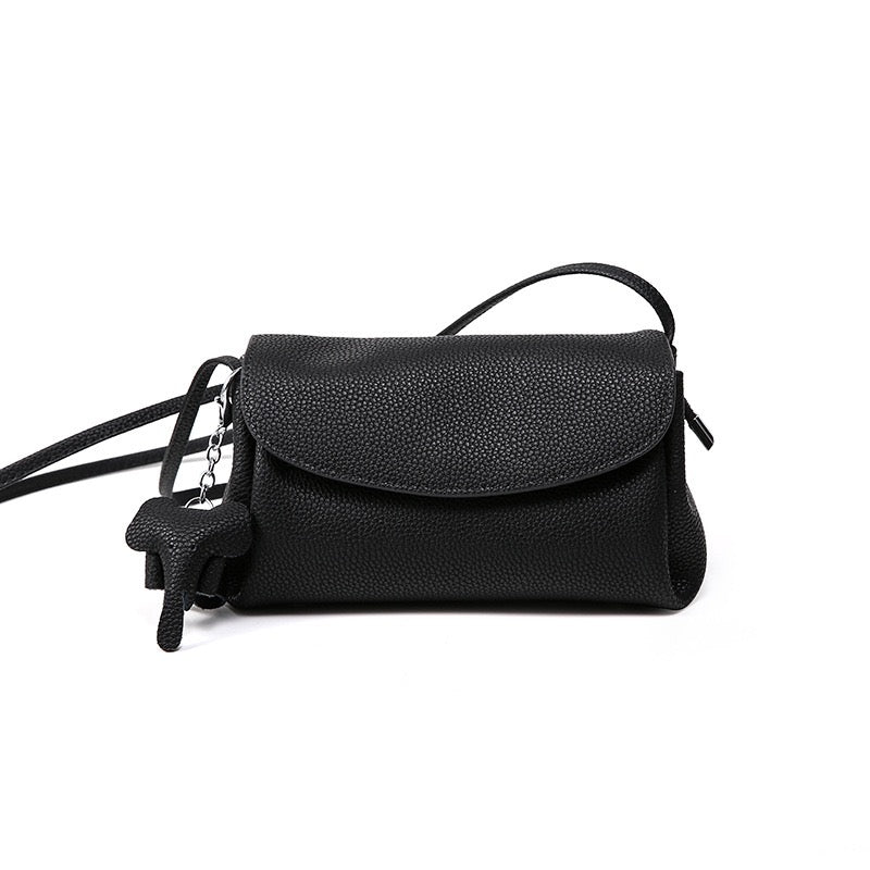 Rosa Elephant Charm Crossbody Bag