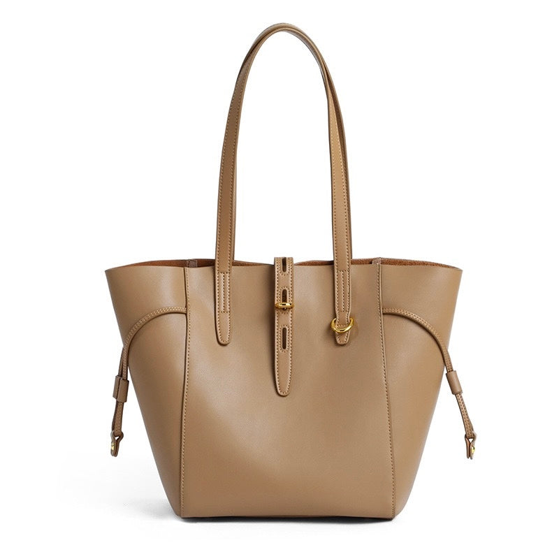 Alix Vintage Lock Tote Bag