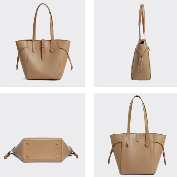 Alix Vintage Lock Tote Bag