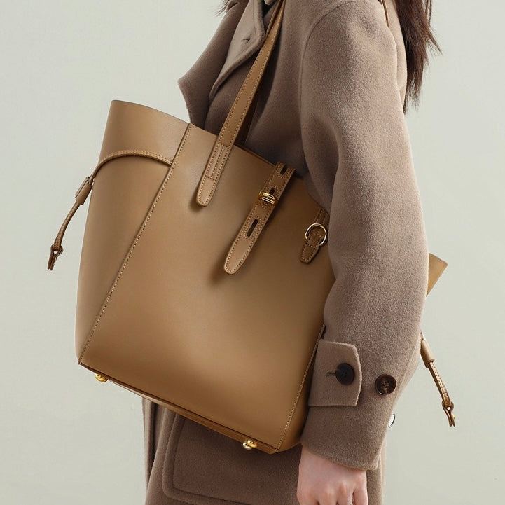 Alix Vintage Lock Tote Bag
