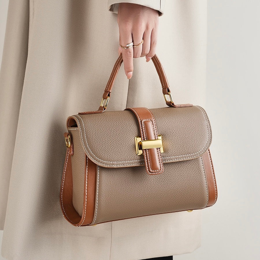 Honor Structured Top Handle Bag