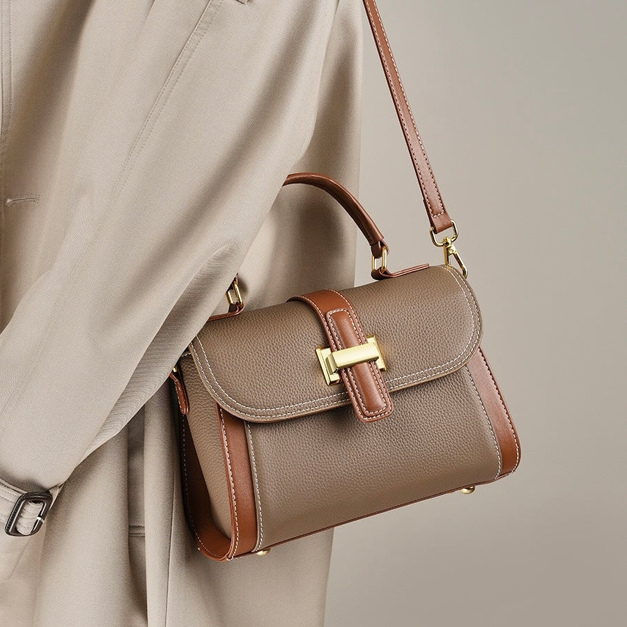 Honor Structured Top Handle Bag