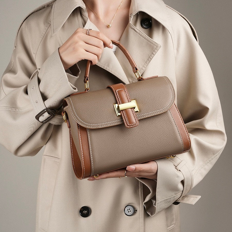 Honor Structured Top Handle Bag