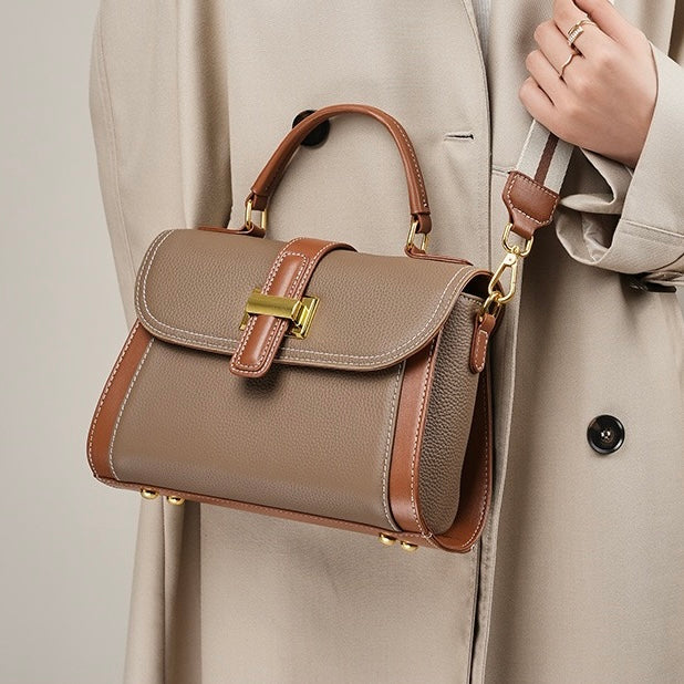 Honor Structured Top Handle Bag