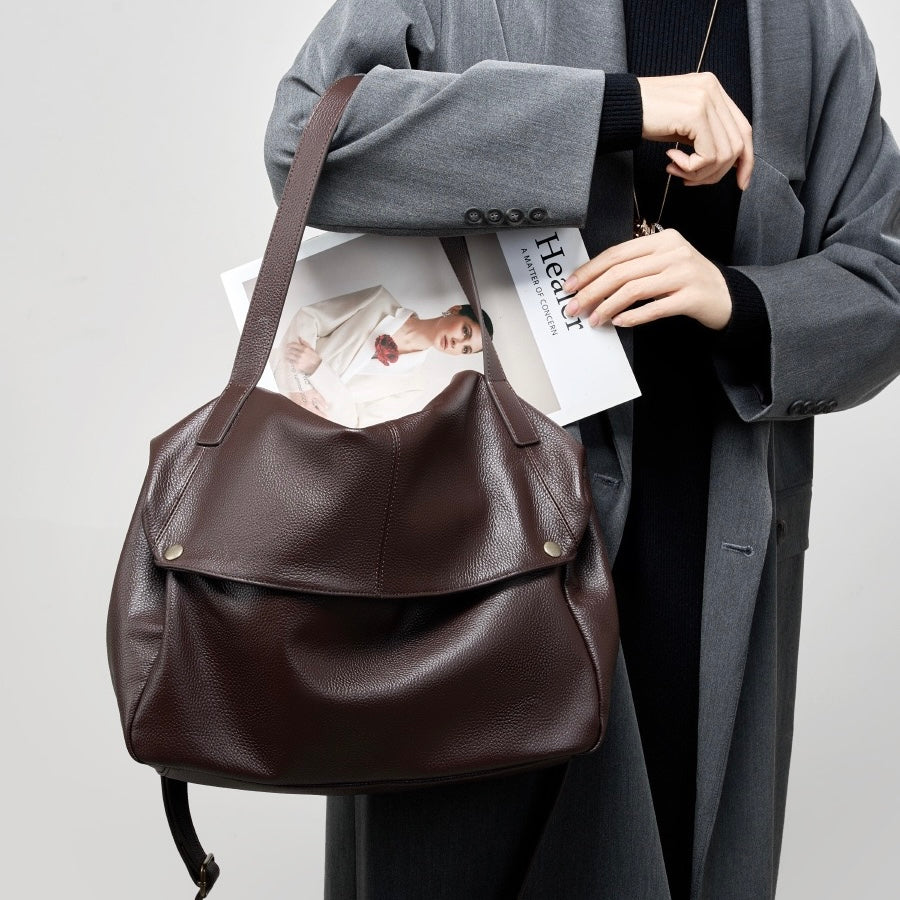 Vivienne Soft Leather Tote Bag