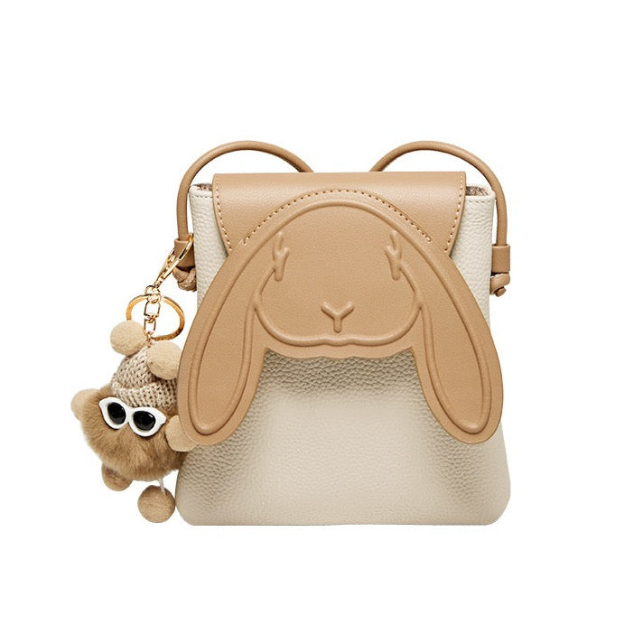Poppy Bunny Leather Phone Bag
