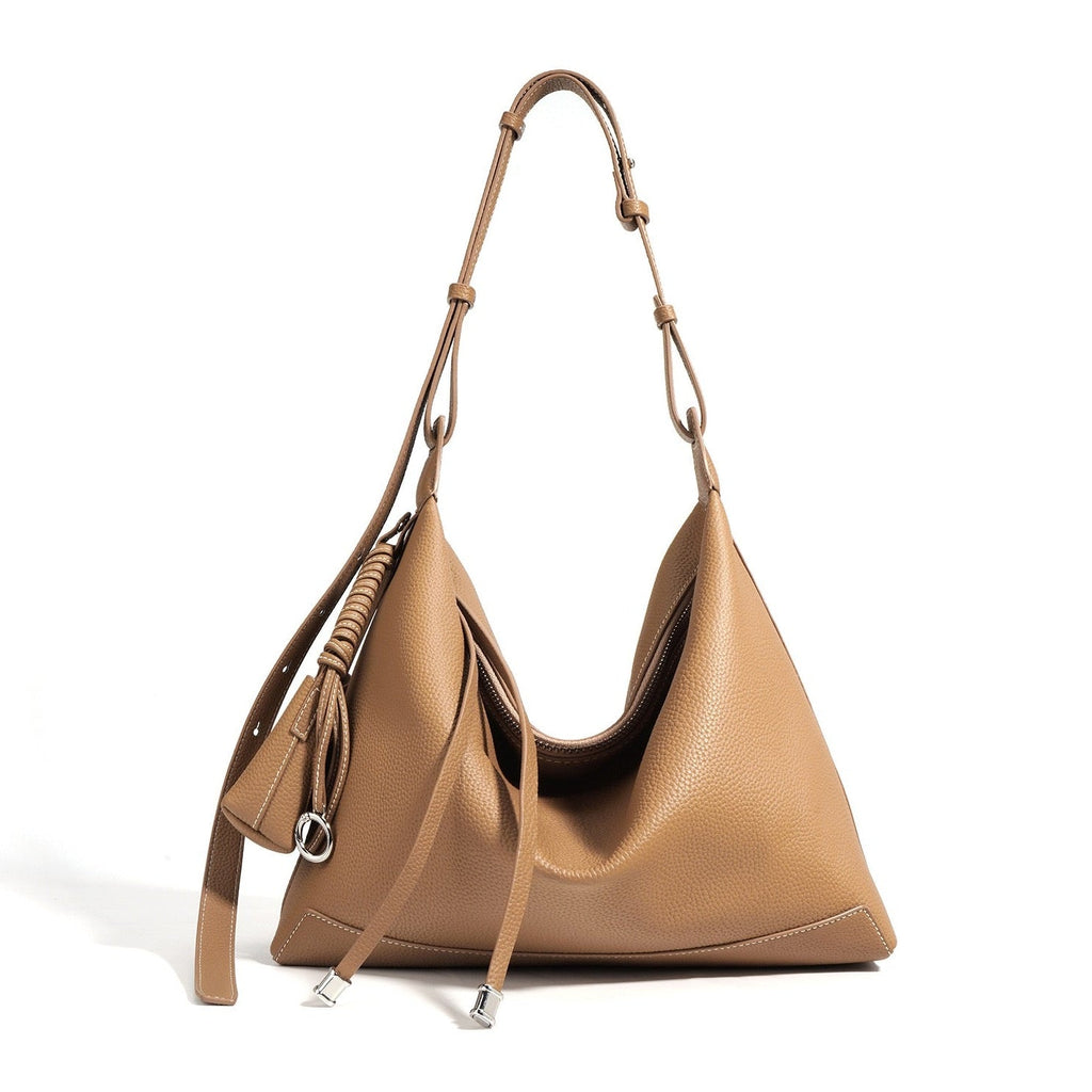 Gwen Leather Dumpling Tote Bag