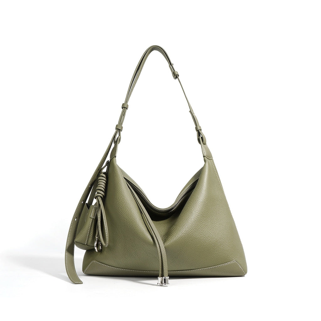 Gwen Leather Dumpling Tote Bag