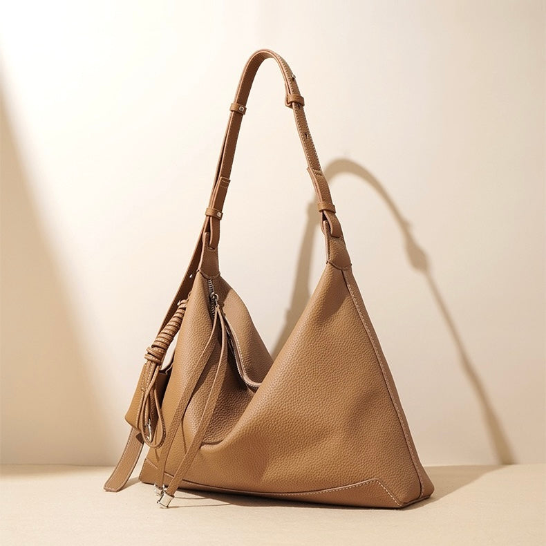 Gwen Leather Dumpling Tote Bag