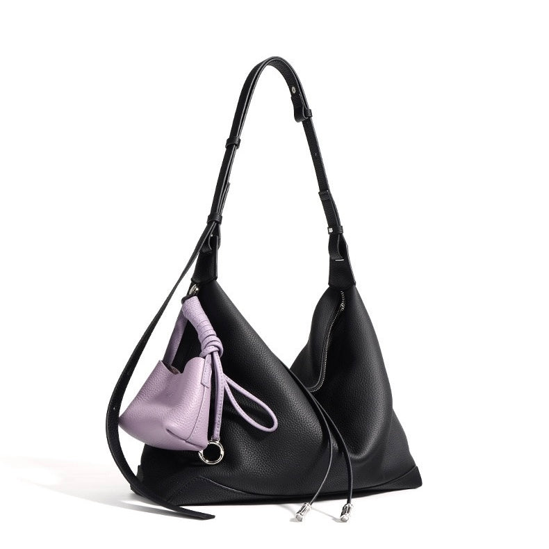 Gwen Leather Dumpling Tote Bag
