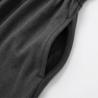 Veluna – Crossover V-Neck Midi Dress with Pockets