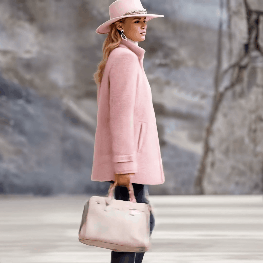 Odette – Plush Fleece Zip-Up Jacket