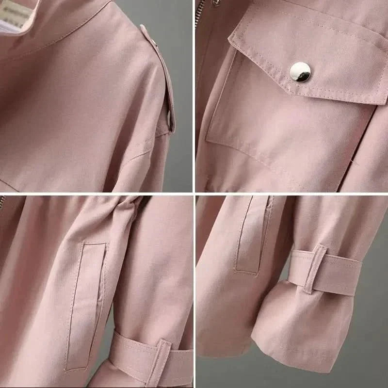 Shelley – Cinched Waist Utility Jacket