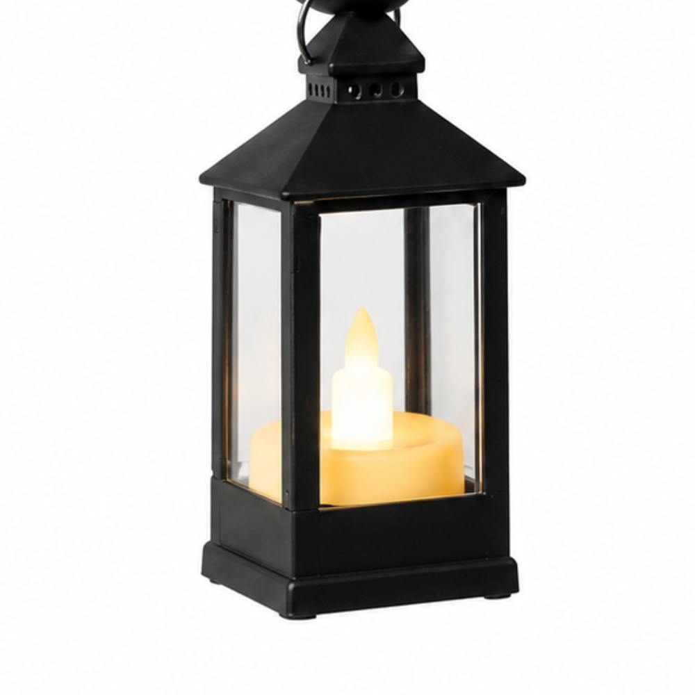 Shelf-Edge Cat LED Lantern
