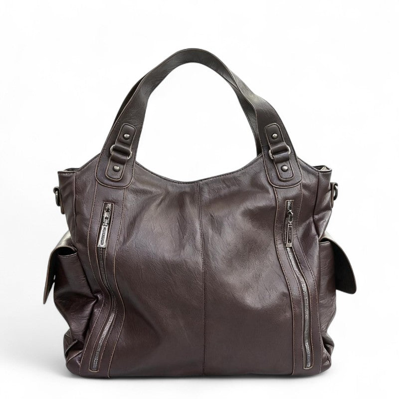 Winona Oversized Zip Tote Bag
