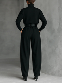 Juliet – Turtleneck & Straight-Leg Pants Set