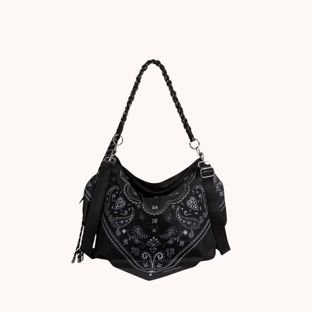 Bonnie Bandana Print Shoulder Bag — Sernelle