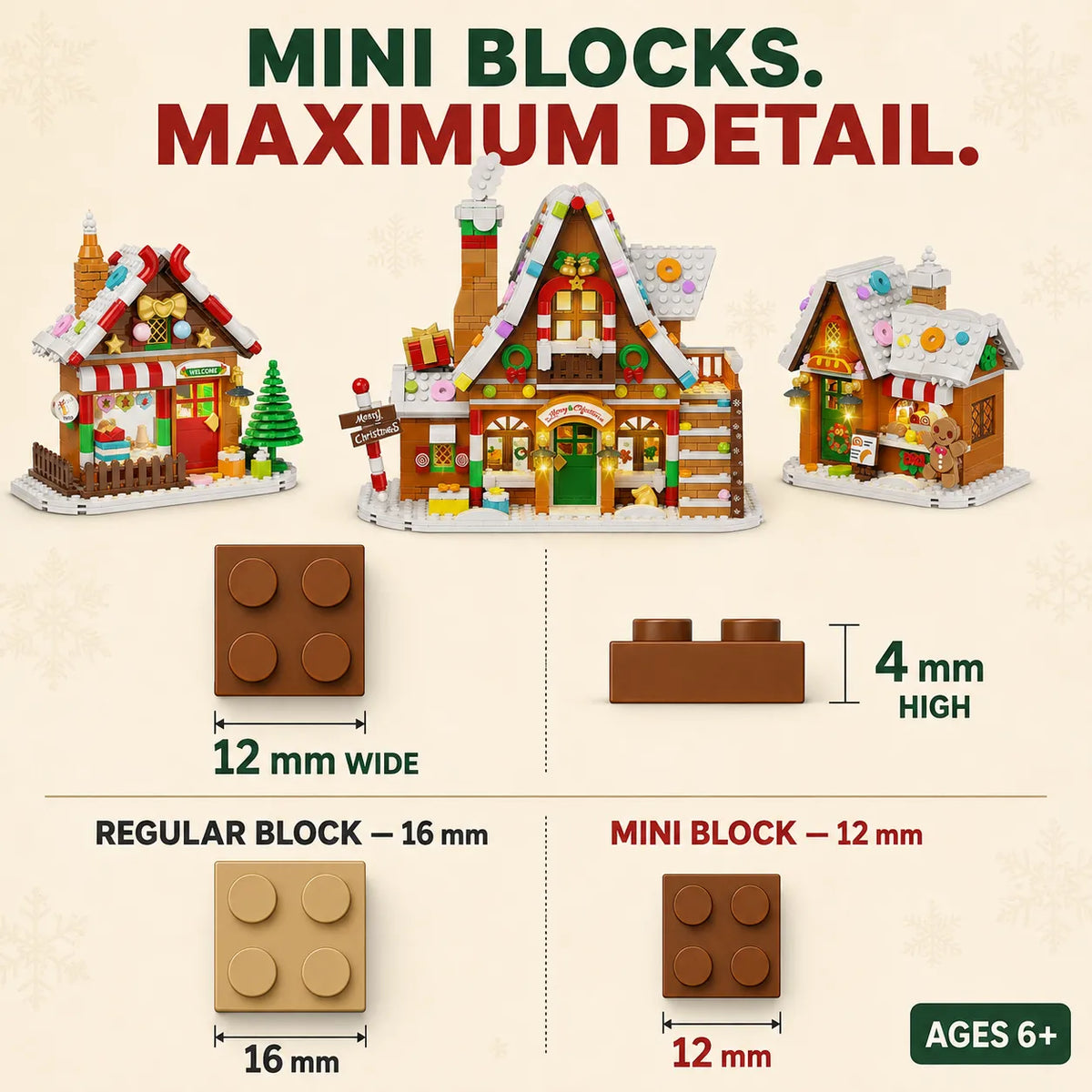 Christmas Village Advent Calendar – 24 Days of Light-Up Building Surprises