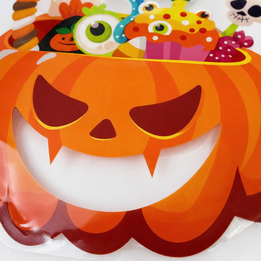 Pumpkin Favor Bags with Zipper (30-Pack)