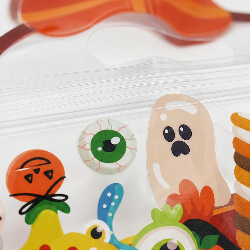 Pumpkin Favor Bags with Zipper (30-Pack)
