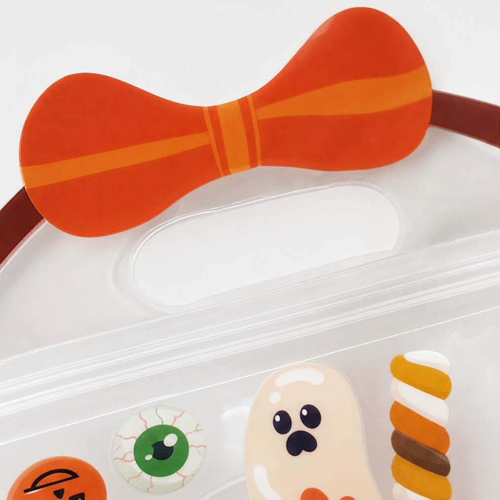 Pumpkin Favor Bags with Zipper (30-Pack)