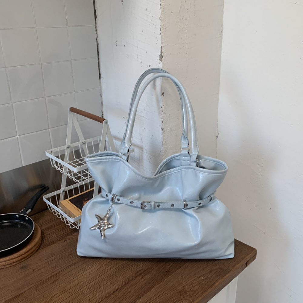 India Oversized Shoulder Bag — Sernelle — view 9