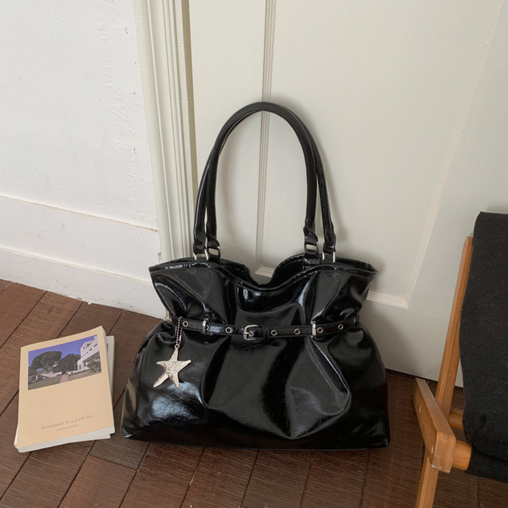 India Oversized Shoulder Bag — Sernelle — view 18