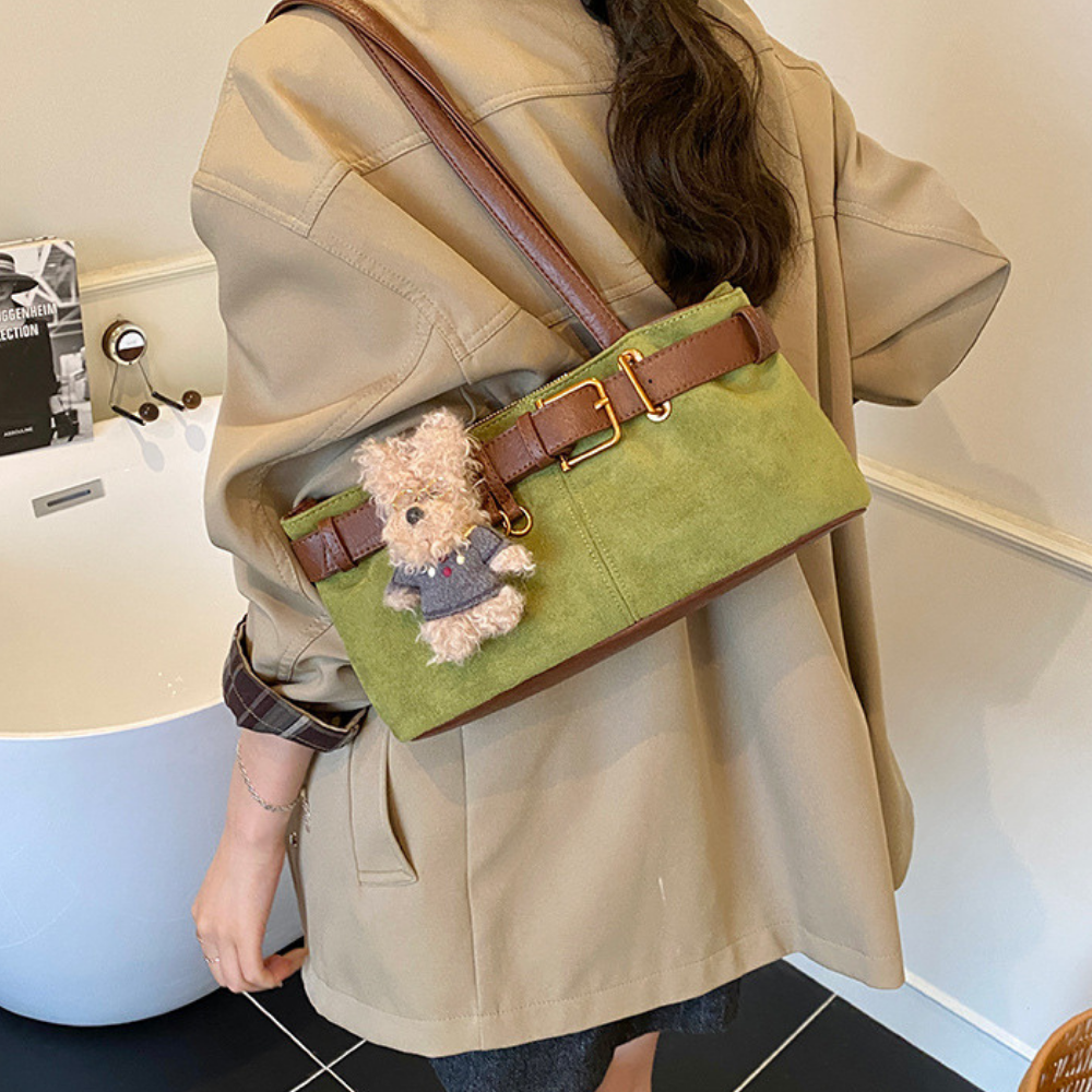Alina Cat Charm Shoulder Bag — Sernelle — view 6