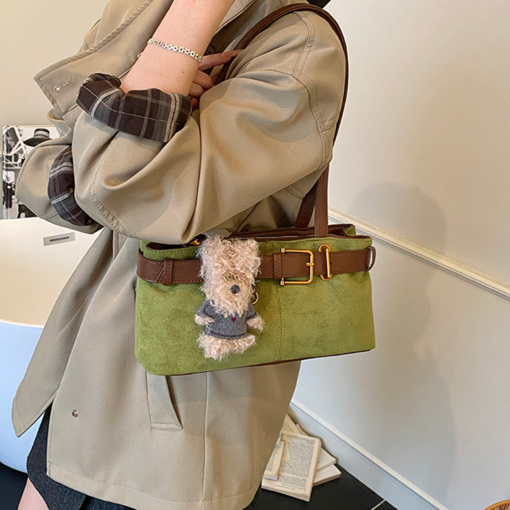 Alina Cat Charm Shoulder Bag — Sernelle — view 7