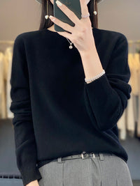 Leanne – Soft Knit Relaxed Crew Neck Sweater