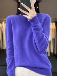 Leanne – Soft Knit Relaxed Crew Neck Sweater