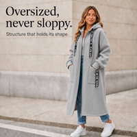 Winterlyn – Oversized Hooded Sweatshirt Coat