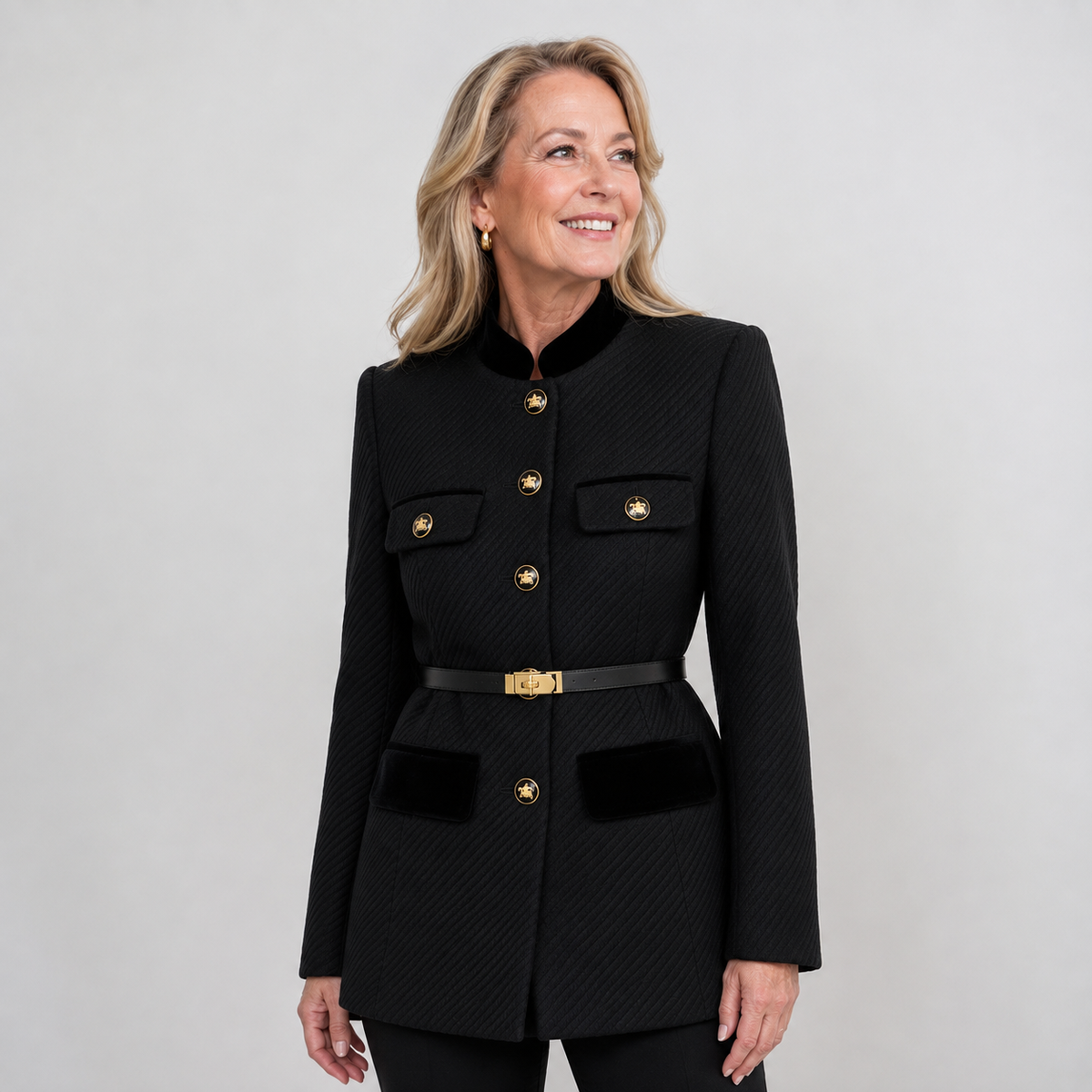 Georgina – Tailored Contrast Jacket