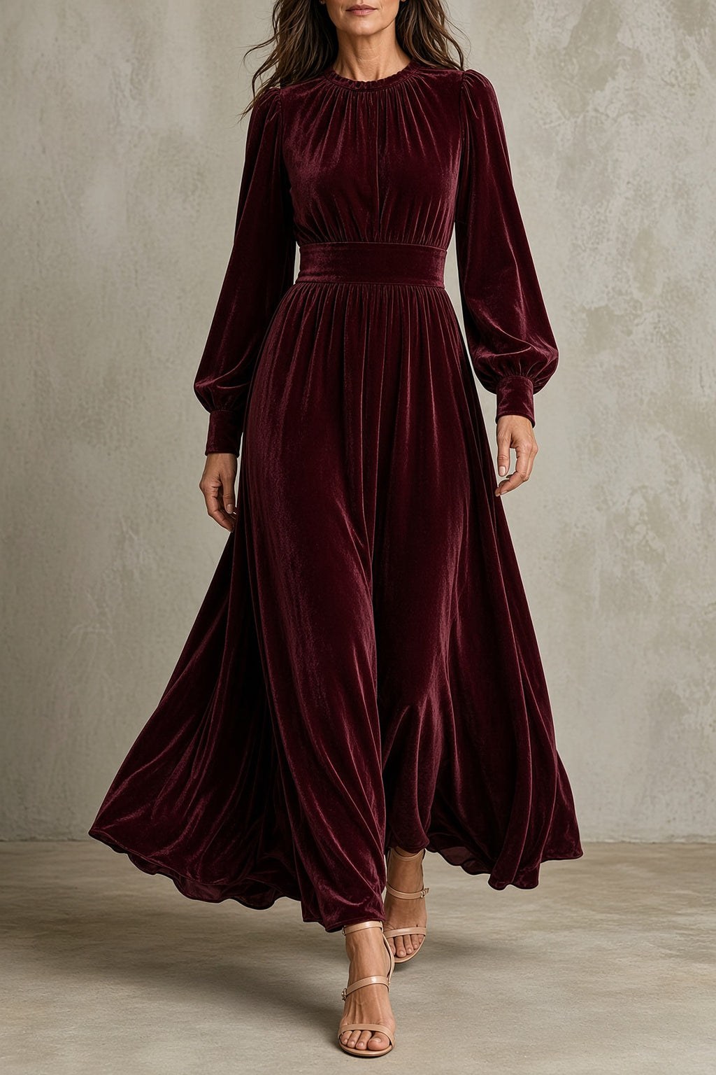 Elena Velvet Dress