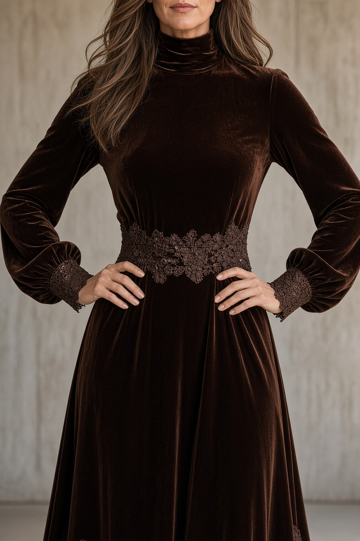 Monica Velvet Dress
