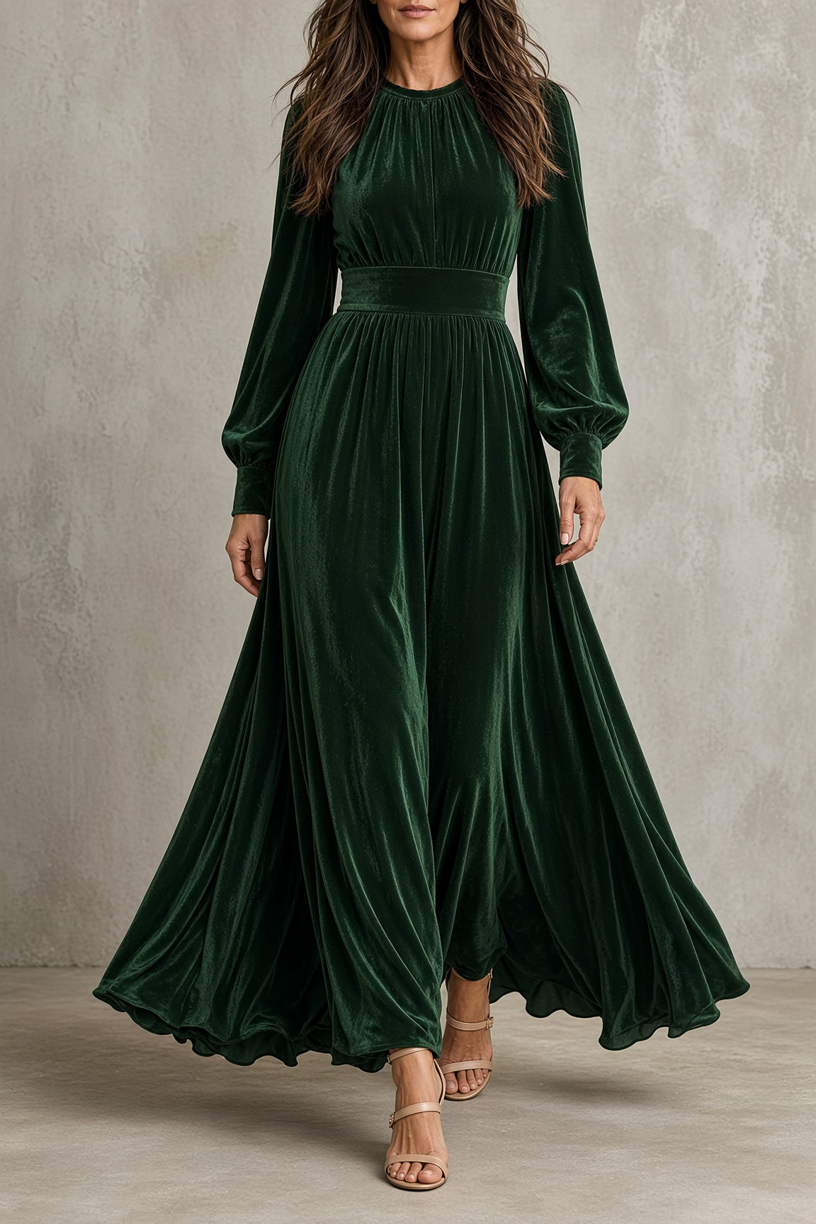 Elena Velvet Dress